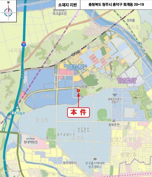 2025타경3541 충청북도 청주시 흥덕구 화계동 20-19 근린시설 경매 이미지