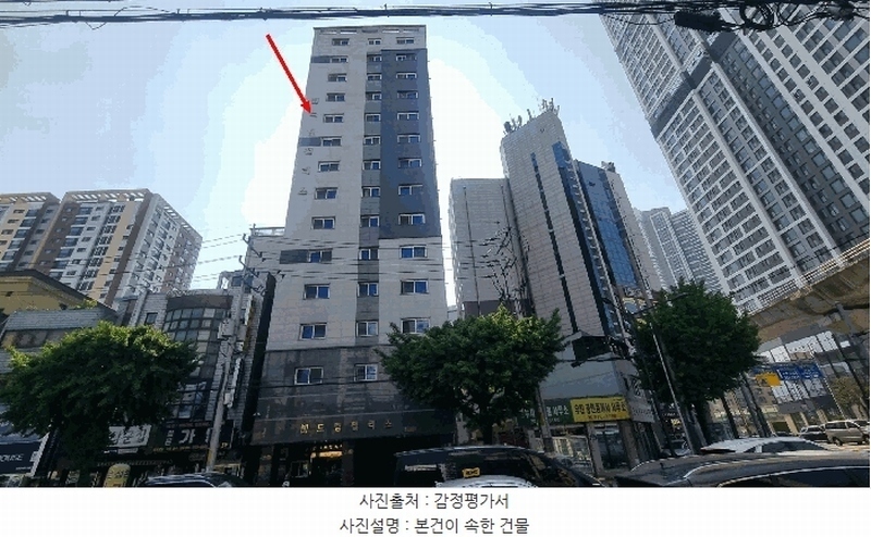 2025타경72213 경기도 의정부시 평화로 573, 드림팰리스 2층 203호 오피스텔[계약20평형] 경매 이미지
