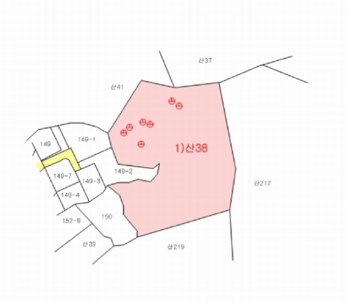 2025타경72497 경기도 동두천시 광암동 산38 임야 경매 이미지