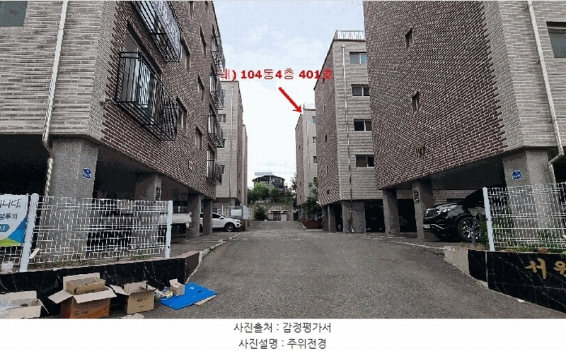 2025타경72515 경기도 연천군 전은길 34-21, 서원퍼스트빌 104동 4층 401호 다세대(빌라)[공급19평형] 경매 이미지
