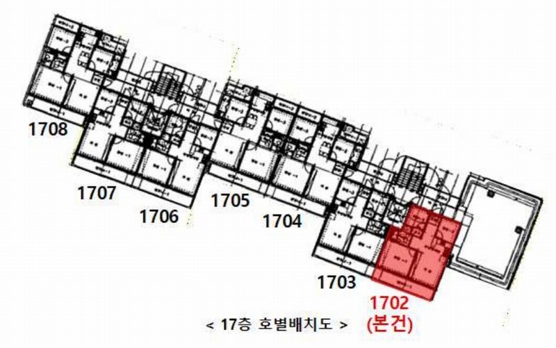 2025타경73225 경기도 의정부시 용민로7번길 50, 건영아파트 101동 17층 1702호 아파트[공급22평형] 경매 이미지