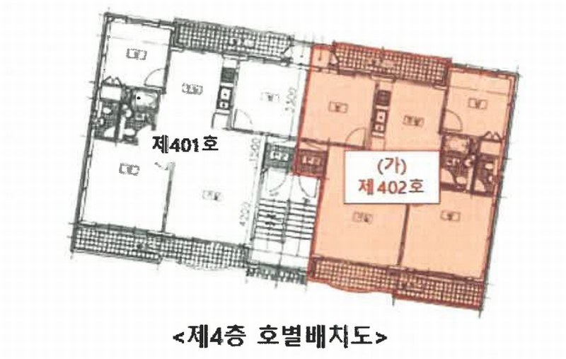 2025타경73363 경기도 동두천시 안창말로 17-1, 엘지빌라트 4층 402호 다세대(빌라) 경매 이미지