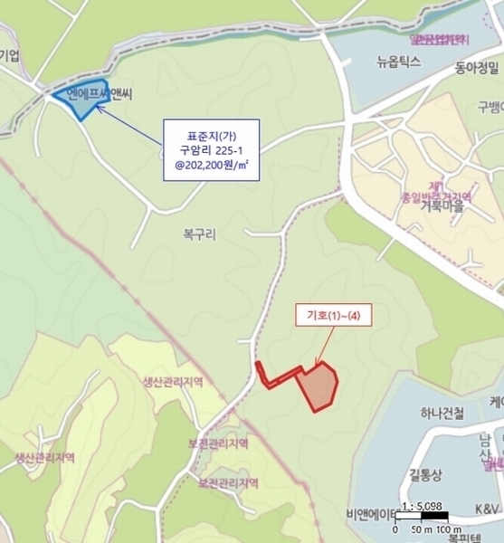 2023타경86924 경기도 양주시 남면 구암리 137-1 공장 경매 이미지