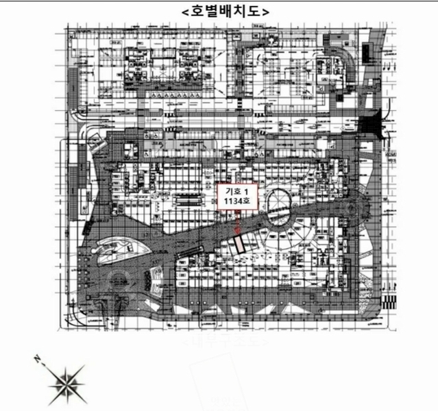 2024타경83208 경기도 고양시 일산동구 백마로 195, 일산방송컴플렉스방송관련시설 1층 1-1134호 근린상가 경매 이미지