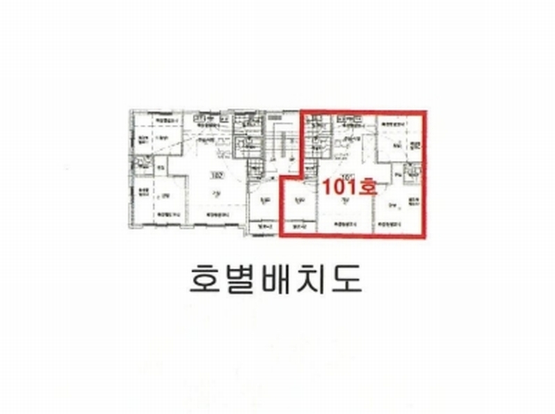2024타경83895 경기도 고양시 일산동구 동국로197번길 42, 한울하임 102동 1층 101호 다세대(빌라)[공급18평형] 경매 이미지