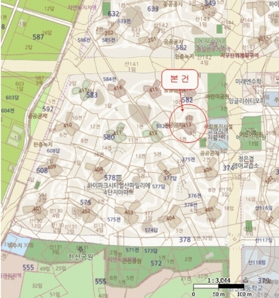 2025타경2633 경기도 고양시 일산서구 하이파크3로 61, 하이파크시티일산파밀리에4단지 413동 21층 2102호 아파트[공급34평형] 경매 이미지