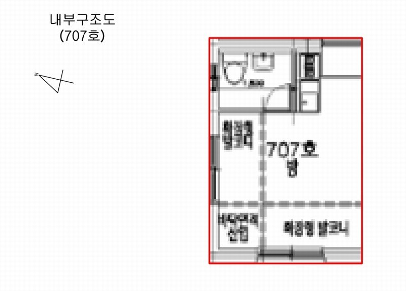 2024타경124845 서울특별시 관악구 신림동5가길 13, 태양오피스텔 7층 707호 다세대(빌라) 경매 이미지
