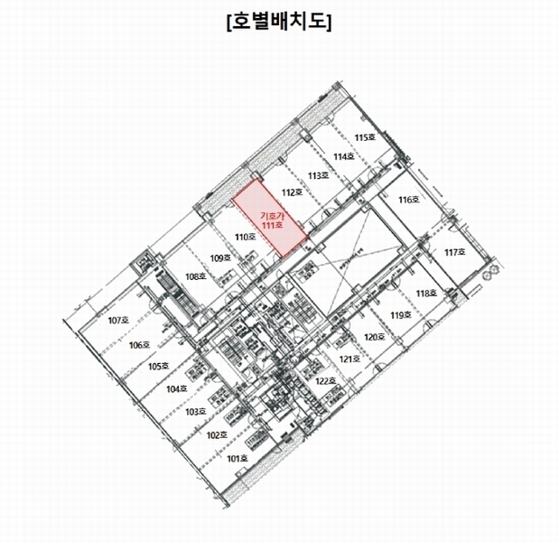 2025타경7119 경기도 고양시 일산동구 위시티3로 133, 베네하임1차 1층 111호 근린상가 경매 이미지