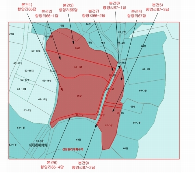 2025타경61670 경기도 파주시 파주읍 향양리 65 농지 경매 이미지