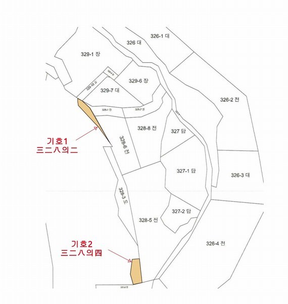 2025타경61953 경기도 파주시 탄현면 금산리 328-4 도로 경매 이미지