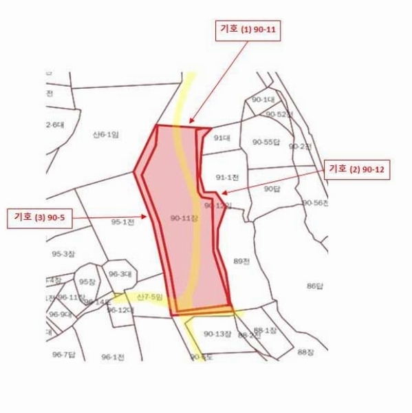 2025타경62334 경기도 파주시 월롱면 영태리 90-11 공장용지 경매 이미지