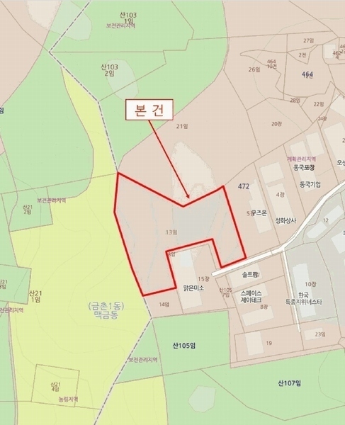 2025타경62383 경기도 파주시 검산동 472-13 임야 경매 이미지