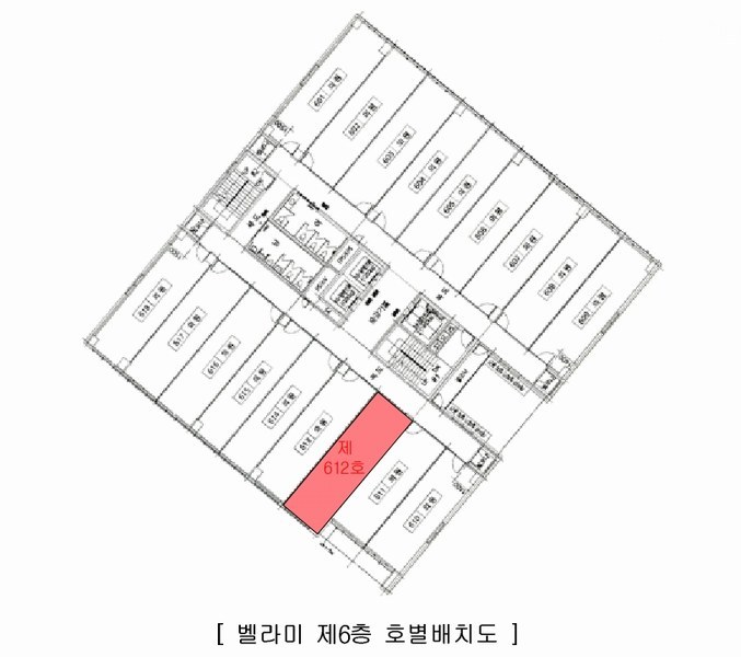 2025타경2695 경기도 고양시 덕양구 지축로 74, 벨라미 6층 612호 근린상가 경매 이미지