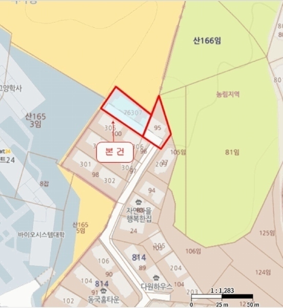 2025타경2909 경기도 고양시 일산동구 동국로 30-61, 동국홈타운 307동 1층 102호 다세대(빌라)[공급31평형] 경매 이미지