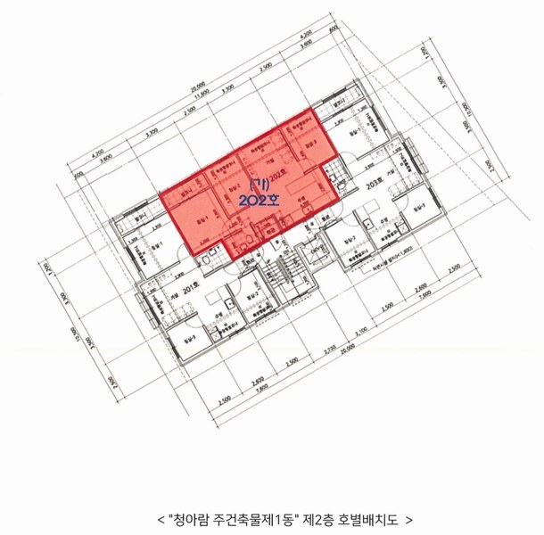 2025타경1444 서울특별시 강남구 개포로36길 3, 청아람주건축물 1동 2층 202호 다세대(빌라)[공급17평형] 경매 이미지