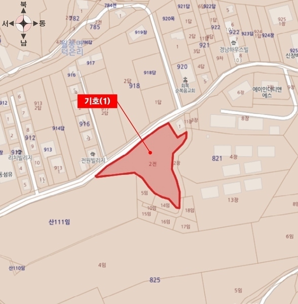 2025타경63303 경기도 파주시 월롱면 덕은리 821-2 농지 경매 이미지