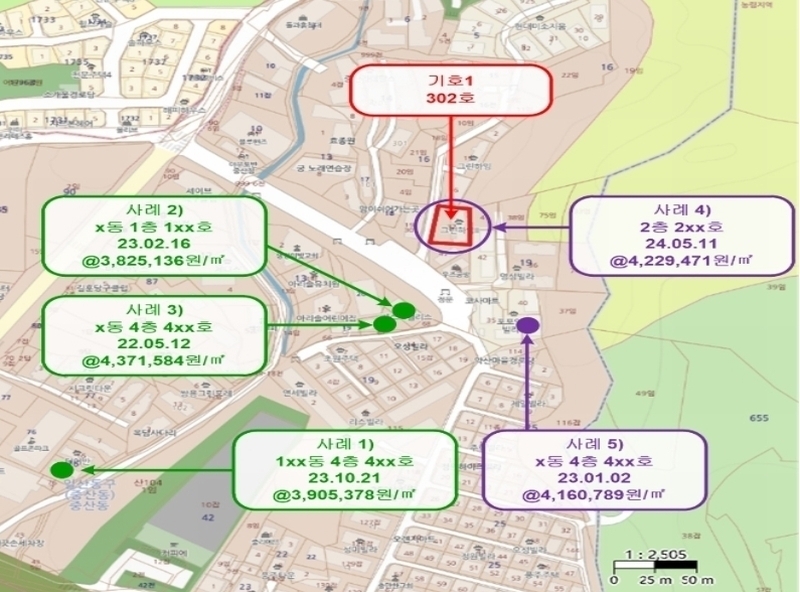 2024타경70301 경기도 고양시 일산동구 약산길 42-10, 그린하임 3층 302호 다세대(빌라)[공급17평형] 경매 이미지