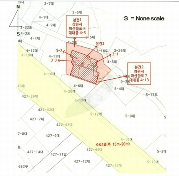 2025타경132 경상남도 창원시 마산합포구 대내동 4-5 근린주택 경매 이미지