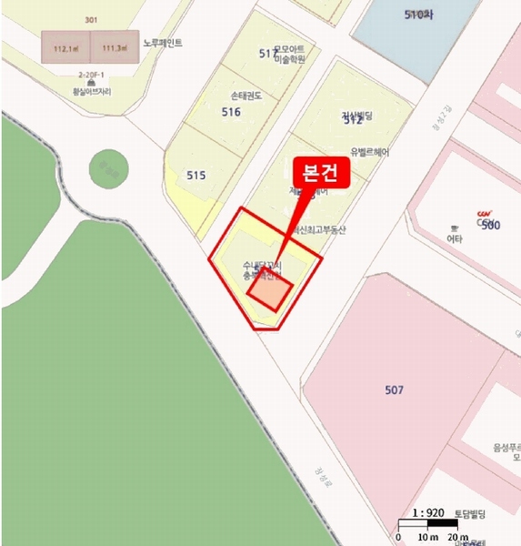 2025타경1791 충청북도 음성군 장성로 41, 베누스빌딩 3층 302호 근린상가 경매 이미지