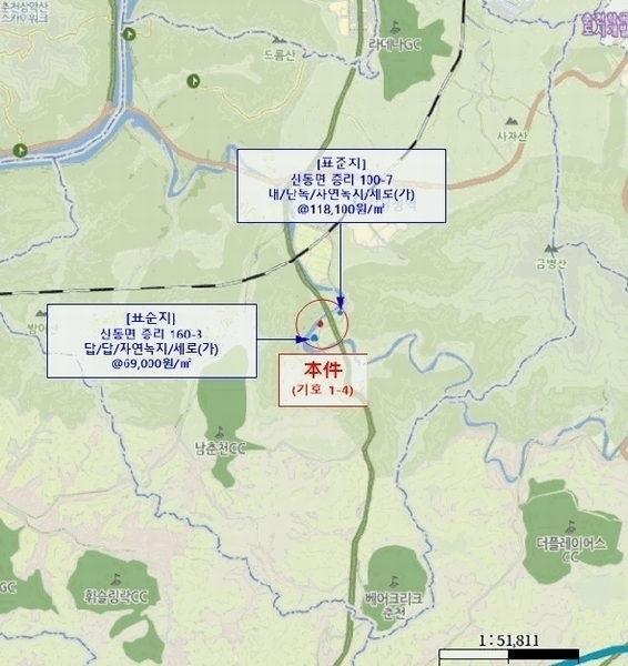 2025타경1951 강원특별자치도 춘천시 신동면 증리 167-4 주택 경매 이미지