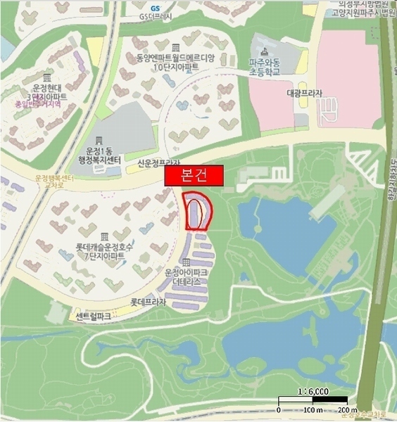 2025타경64464 경기도 파주시 가온로 210, 누메르 비동 지1층 8호 근린상가 경매 이미지