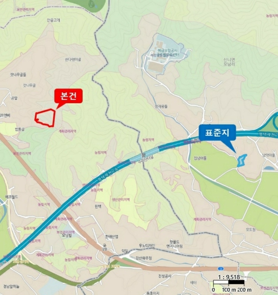 2025타경149 충청북도 음성군 생극면 오생리 산20-3 임야 경매 이미지