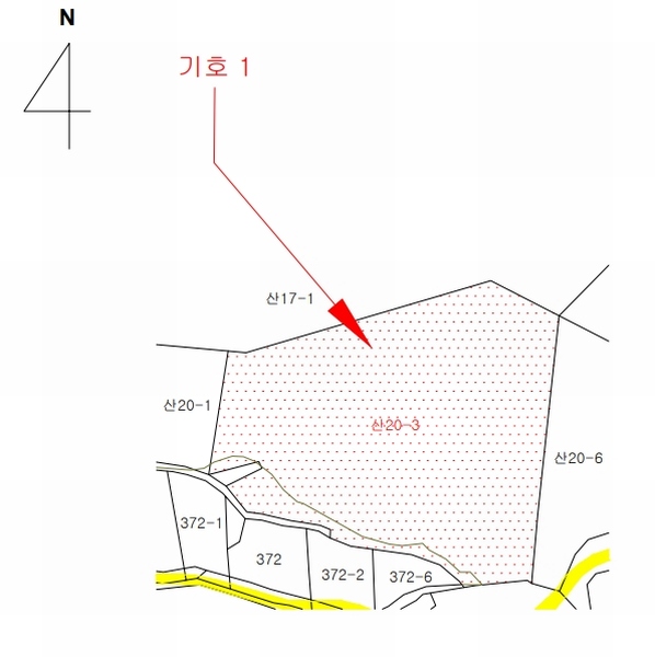 2025타경149 충청북도 음성군 생극면 오생리 산20-3 임야 경매 이미지