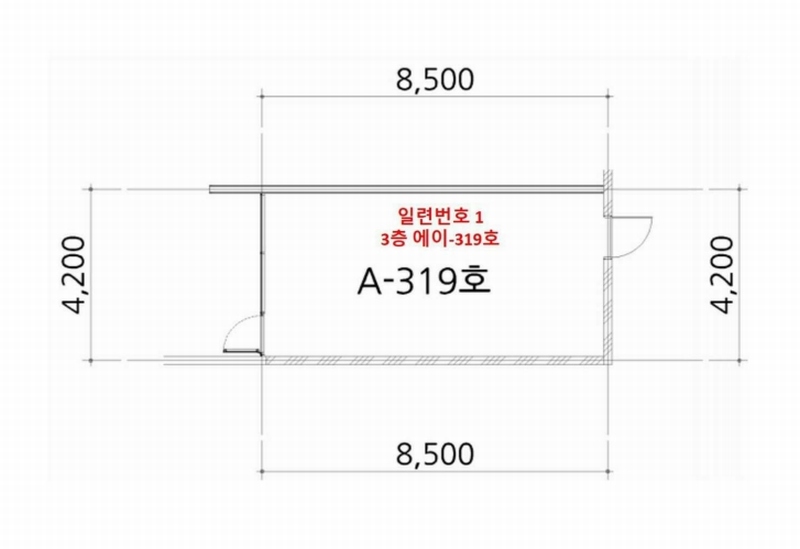 2025타경1593 경기도 고양시 덕양구 청초로 66, 덕은리버워크 3층 에이-319호 아파트형공장 경매 이미지
