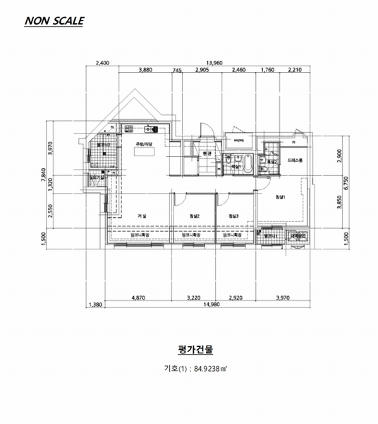 2025타경2206 강원특별자치도 춘천시 방송길 77강원특별자치도 춘천시 방○○○○, 춘천센트럴타워푸르지오 33층 105동 3302호춘천센트○○ 아파트[공급34평형] 경매 이미지