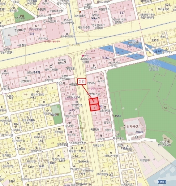 2025타경102508 서울특별시 관악구 난곡로 298, 더위일관악파크뷰 13층 1303호 오피스텔 경매 이미지