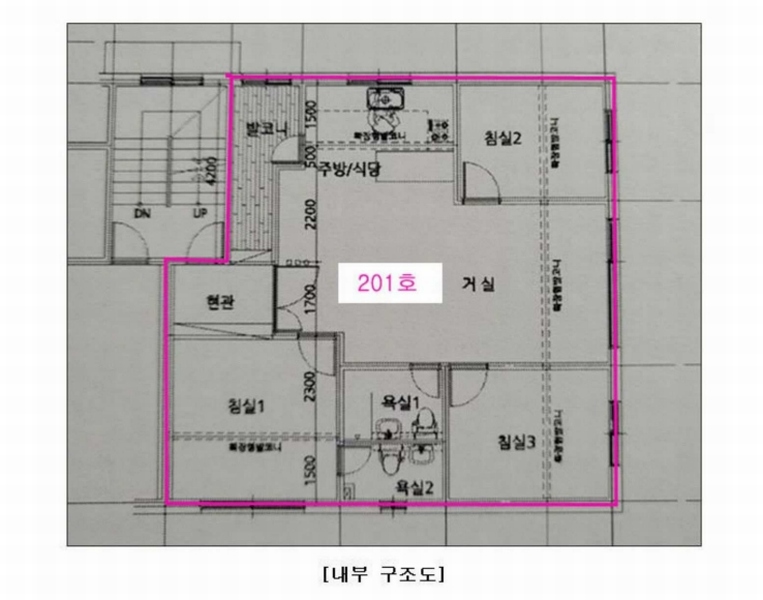 2025타경62495 경기도 고양시 일산동구 공릉천로493번길 4-7, 리벤하임 109동 2층 201호 다세대(빌라)[공급21평형] 경매 이미지