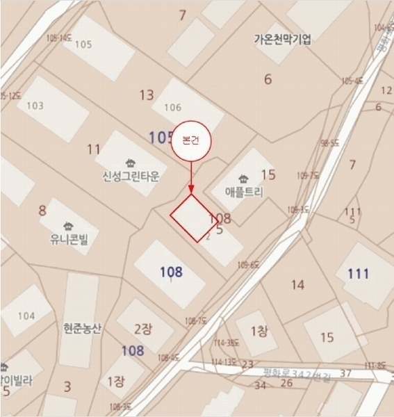 2025타경63767 경기도 파주시 평화로342번길 71-9, 애플트리 2동 4층 402호 다세대(빌라)[공급17평형] 경매 이미지