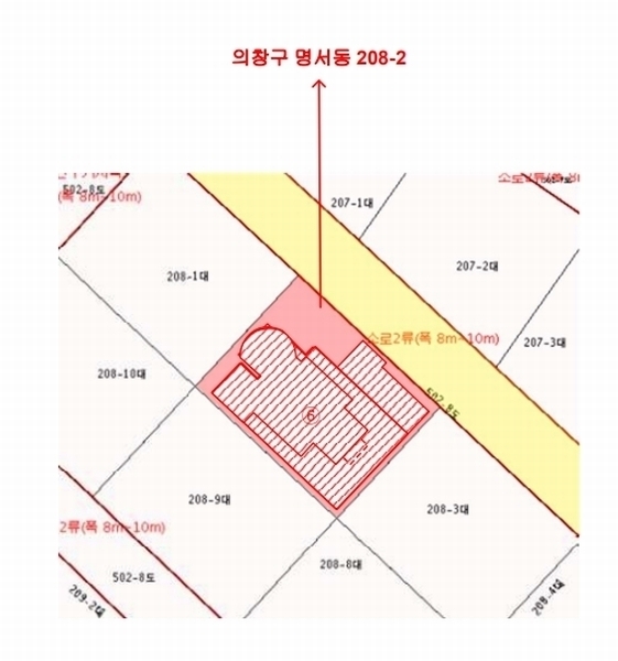 2024타경4106 경상남도 창원시 의창구 명서동 208-2 숙박시설 경매 이미지