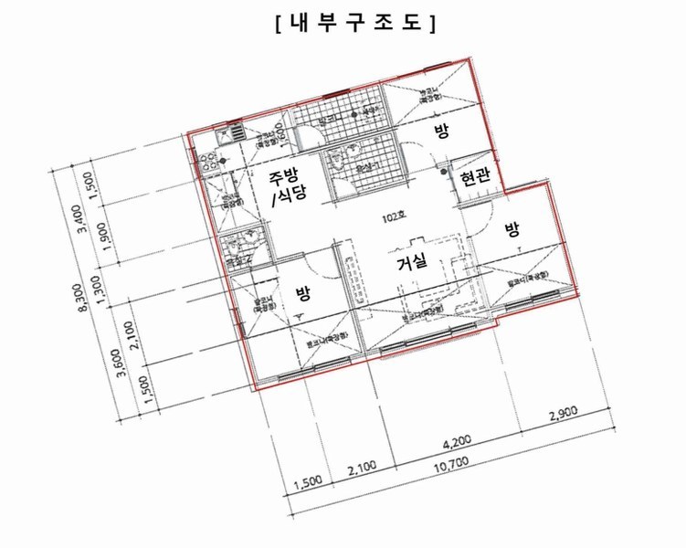 2024타경5772 경기도 고양시 일산서구 장자길82번길 60-11, 다온팰리스 5동 1층 102호 다세대(빌라)[공급23평형] 경매 이미지