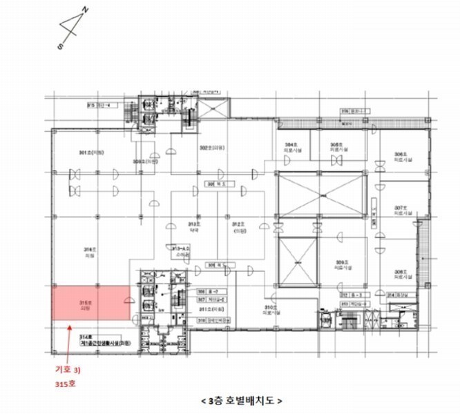 2024타경81578 경기도 파주시 중앙로 328, 엠에이치타워 3층 315호 근린상가 경매 이미지