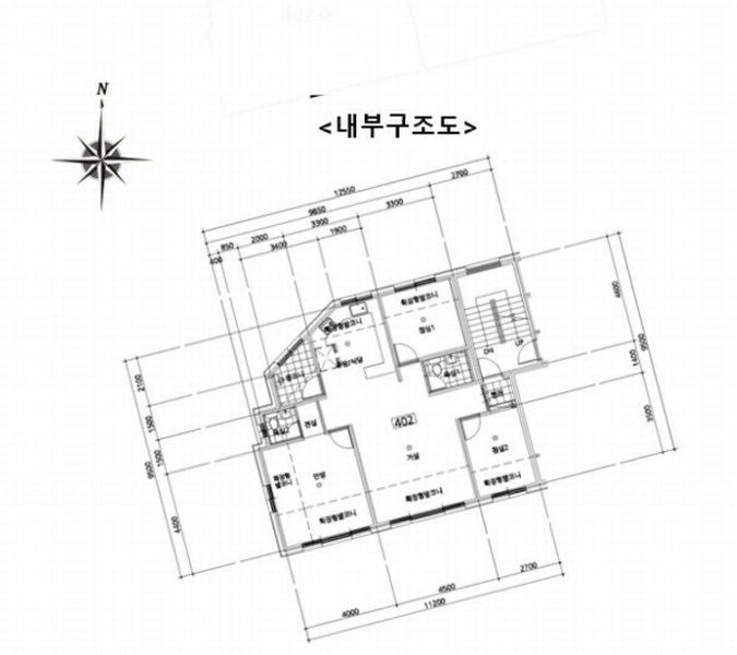 2024타경82847 경기도 고양시 일산동구 동국로223번길 61-3, 한울하임 125동 4층 402호 다세대(빌라)[공급23평형] 경매 이미지