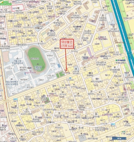 2025타경102768 서울특별시 서초구 서초동 1649-15 다세대(빌라) 경매 이미지