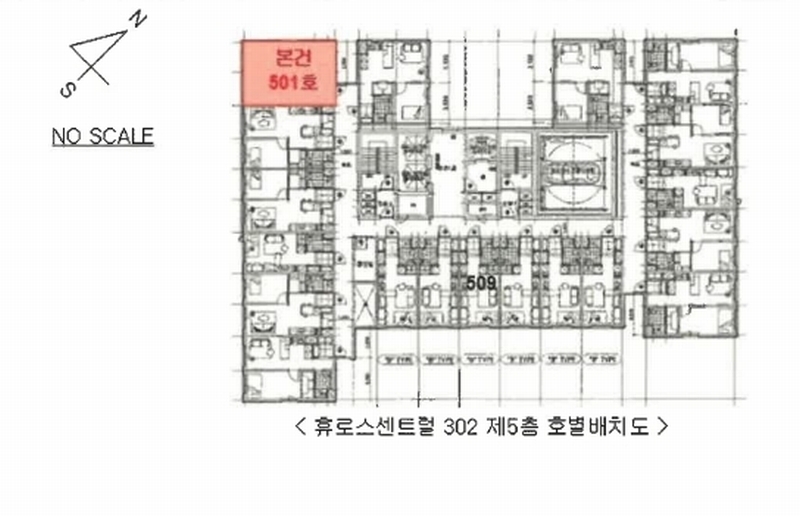 2025타경62991 경기도 고양시 덕양구 서오릉로 644, 휴로스센트럴 302 5층 501호 오피스텔[계약26평형] 경매 이미지