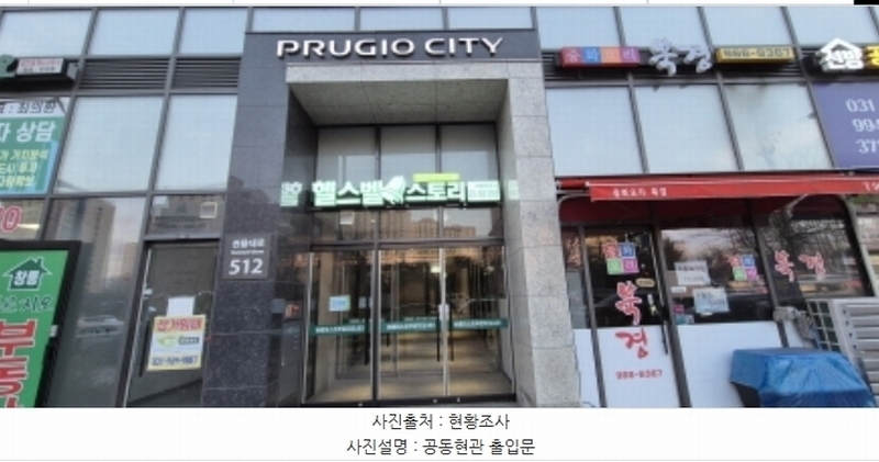 2024타경85969 경기도 고양시 덕양구 권율대로 512, 원흥퍼스트푸르지오시티 1층 106호 근린상가 경매 이미지