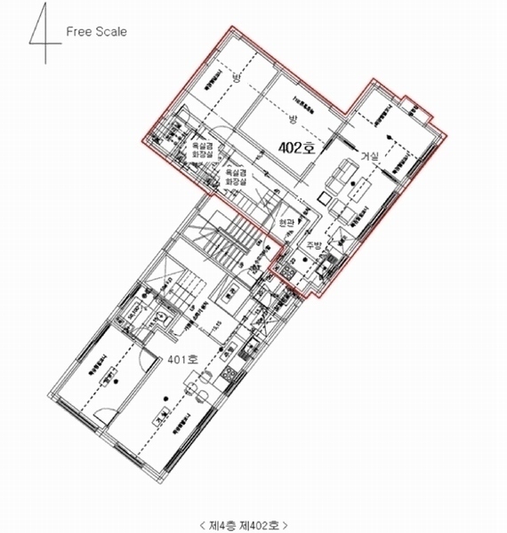 2025타경4684 경기도 파주시 하우고개길 275, 다세대주택 4층 402호 다세대(빌라) 경매 이미지