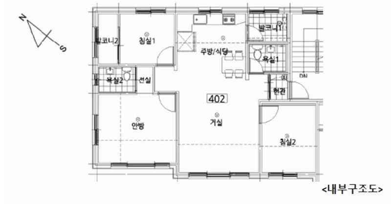 2025타경63149 경기도 고양시 일산서구 송포백송길 70-13, 하늘채 102동 4층 402호 다세대(빌라)[공급19평형] 경매 이미지