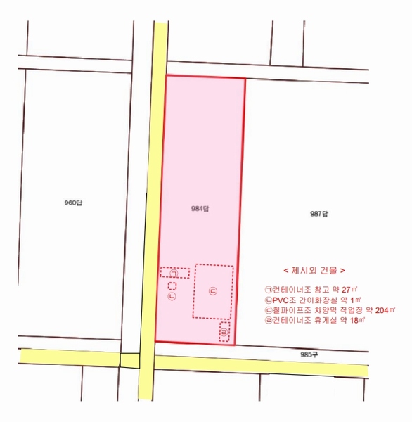 2025타경63893 경기도 파주시 연다산동 984 농지 경매 이미지