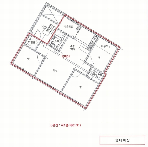 2025타경64060 경기도 고양시 일산동구 소개울길 18, 중산엘타운 102동 지1층 비01호 다세대(빌라) 경매 이미지
