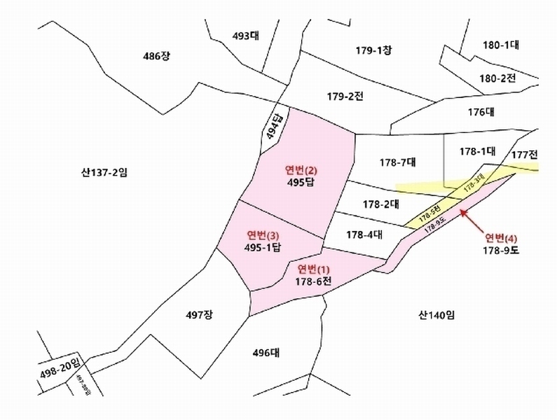 2025타경64266 경기도 파주시 탄현면 법흥리 178-6 농지 경매 이미지