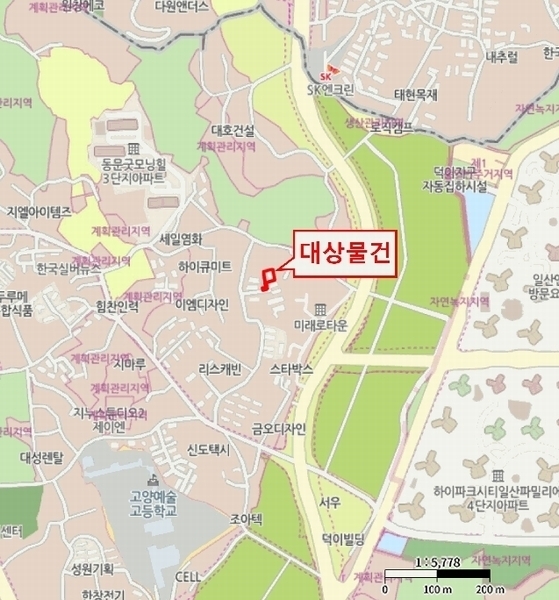 2025타경64351 경기도 고양시 일산서구 장자길82번길 60-7, 덕이동711-1공동주택 2층 202호 다세대(빌라)[공급23평형] 경매 이미지