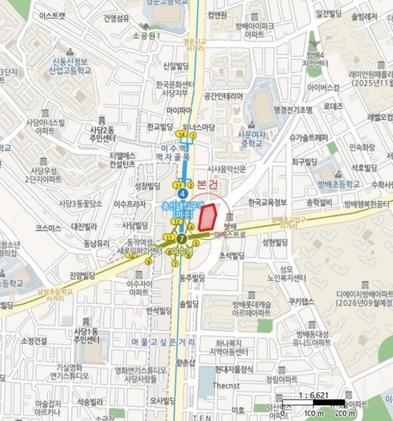 2024타경120935 서울특별시 서초구 서초대로 3-4, 방배디오슈페리움1 17층 비1702호 오피스텔[계약19평형] 경매 이미지