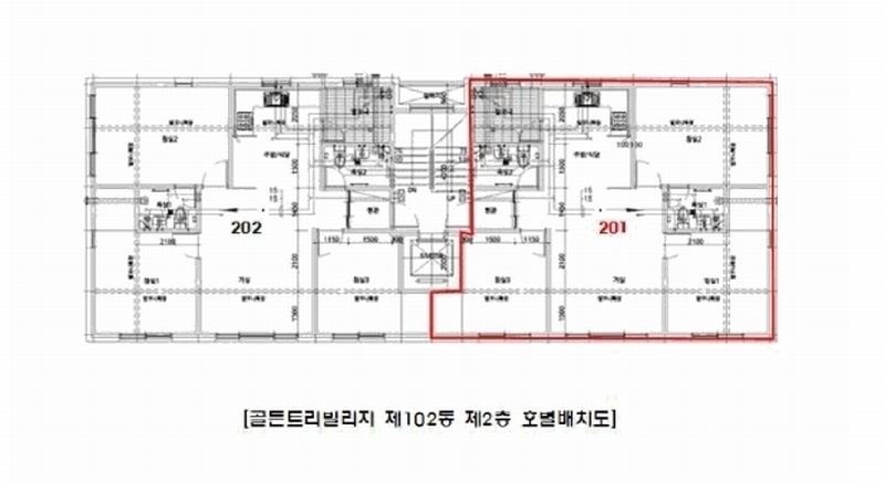2025타경64283 경기도 고양시 덕양구 통일로1290번길 9, 골든트리빌리지 102 2층 201호 다세대(빌라)[공급18평형] 경매 이미지