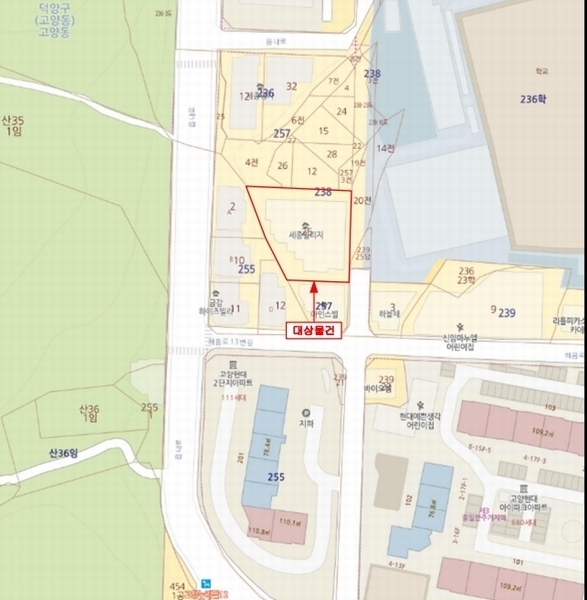 2025타경64291 경기도 고양시 덕양구 혜음로13번길 48-3, 세종빌리지 가동 3층 406호 다세대(빌라)[공급24평형] 경매 이미지