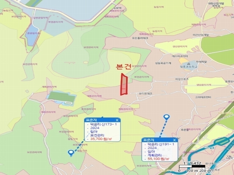 2024타경83031 경기도 파주시 월롱면 덕은리 산180-4 임야 경매 이미지