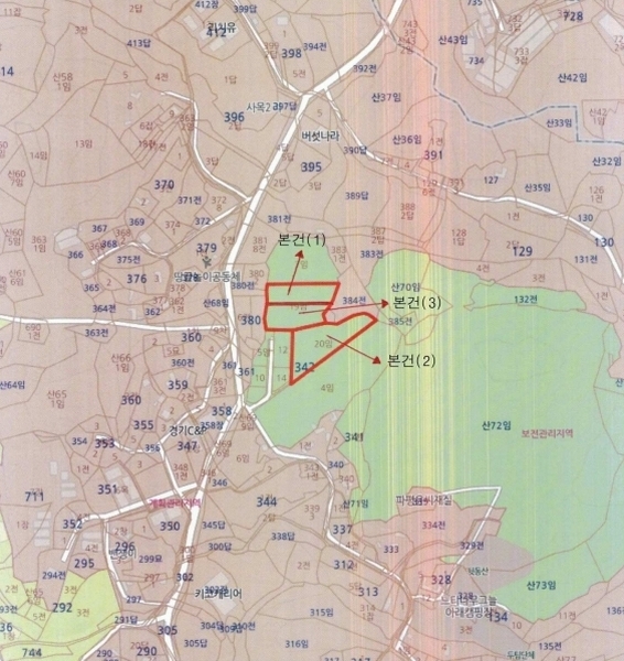2025타경2930 경기도 파주시 문산읍 사목리 342-19 임야 경매 이미지